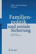 Familienpolitik und soziale Sicherung