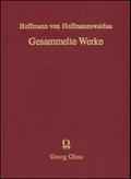 Christian Hoffmann von Hoffmannnswaldau: Gesammelte Werke