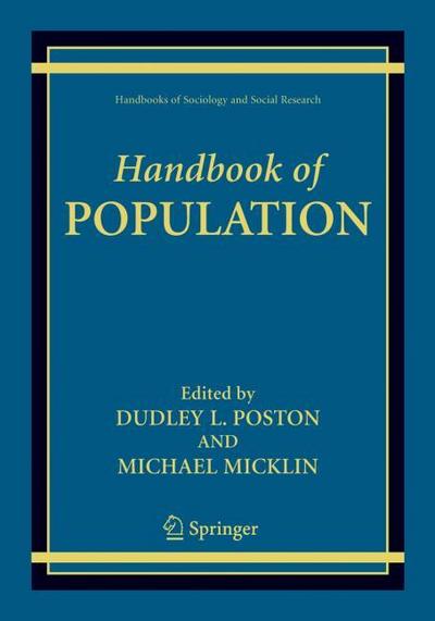 Handbook of Population (Handbooks of Sociology and Social Research)