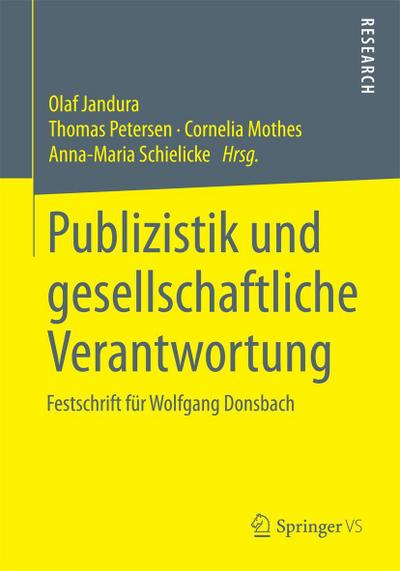 Publizistik und gesellschaftliche Verantwortung