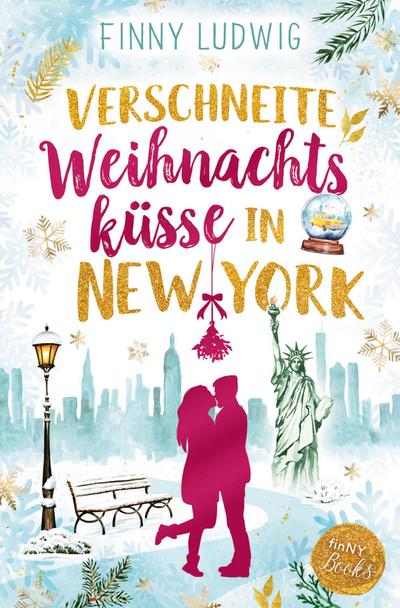 Verschneite Weihnachtsküsse in New York