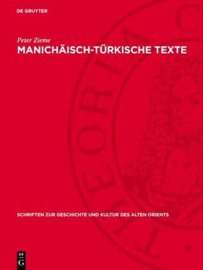 Manichäisch-türkische Texte