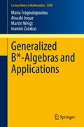Generalized B--Algebras and Applications