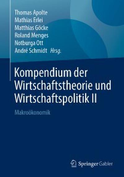 Kompendium der Wirtschaftstheorie und Wirtschaftspolitik II