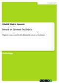 Issues in Literary Stylisitcs