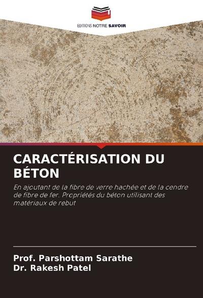 CARACTÉRISATION DU BÉTON