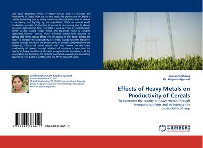 Effects of Heavy Metals on Productivity of Cereals