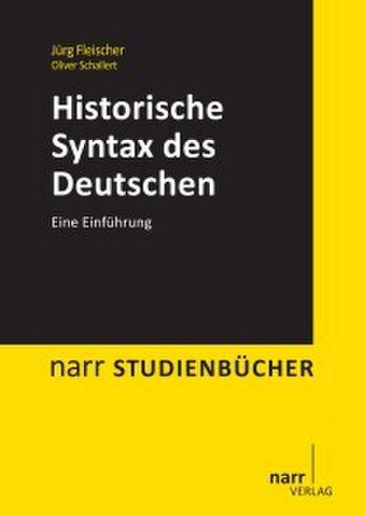 Historische Syntax des Deutschen