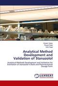 Analytical Method Development and Validation of Stanazolol
