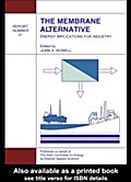 Membrane Alternative: Energy Implications for Industry