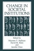 Change in Societal Institutions