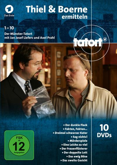 Tatort Münster - Thiel & Boerne ermitteln. Tl.1-10, 10 DVD (Limited Edition)
