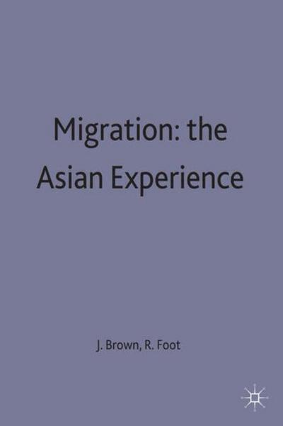 Migration: the Asian Experience