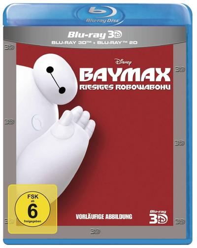 Baymax - Riesiges Robowabohu 3D, Blu-ray