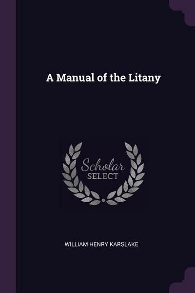 A Manual of the Litany