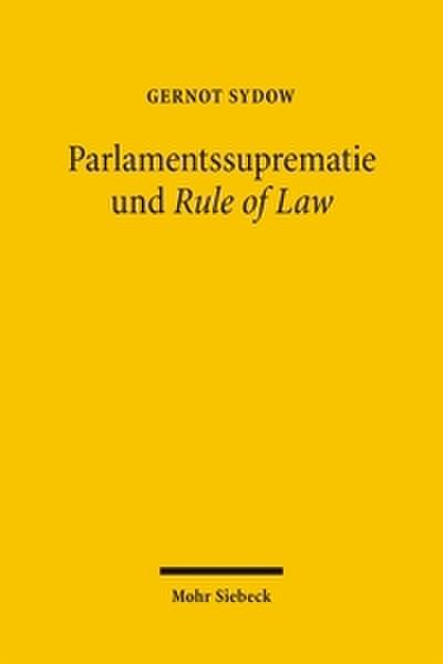 Parlamentssuprematie und Rule of Law