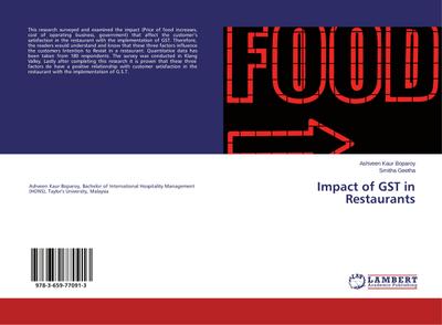 Impact of GST in Restaurants