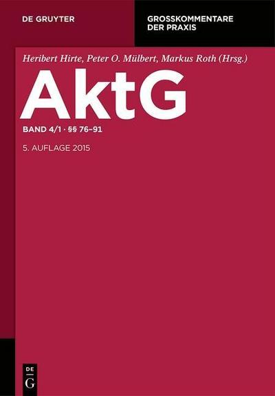 AktG §§ 76-91