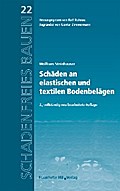 Schäden an elastischen und textilen Bodenbelägen.