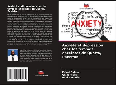 Anxiété et dépression chez les femmes enceintes de Quetta, Pakistan