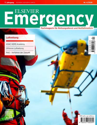 ELSEVIER Emergency. Luftrettung. 4/2026