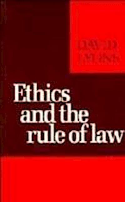 David Lyons, L: Ethics and the Rule of Law
