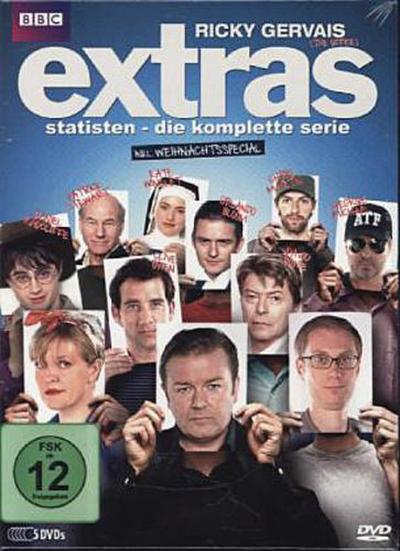 Extras - Statisten - Die komplette Serie, 5 DVDs