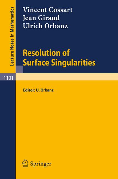Resolution of Surface Singularities