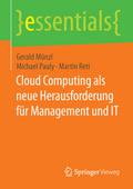 Cloud Computing als neue Herausforderung für Manag