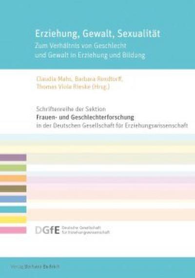 Erziehung, Gewalt, Sexualität
