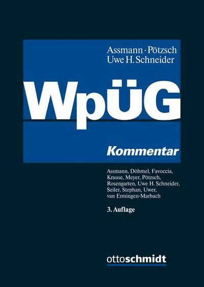 Wertpapiererwerbs- und Übernahmegesetz, WpÜG