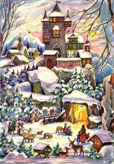 Adventskalender "Weihnachten bei der Burg"
