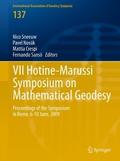 VII Hotine-Marussi Symposium on Mathematical Geode