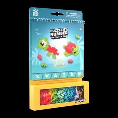 PLUS PLUS - 125 Kreativ Bausteine Puzzle Strand