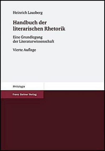 Handbuch der literarischen Rhetorik