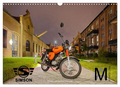 Simson S51c (Wandkalender 2024 DIN A3 quer), CALVENDO Monatskalender