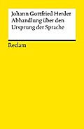 Abhandlung über den Ursprung der Sprache
