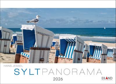 Sylt Panorama Postkartenkalender 2026 - Hans Jessel