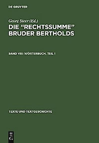 Wörterbuch