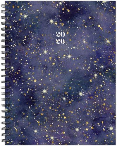 Starry Night 2026 6.5 X 8.5 Weekly Monthly Softcover Planner