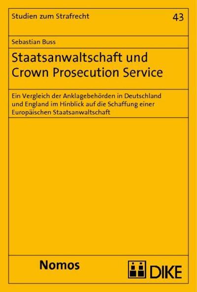 Staatsanwaltschaft und Crown Prosecution Service
