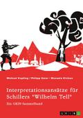 Interpretationsansätze für Schillers ’Wilhel