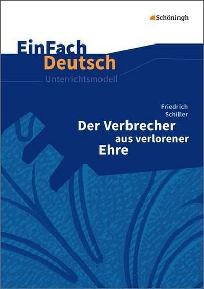 EinFach Deutsch Unterrichtsmodelle