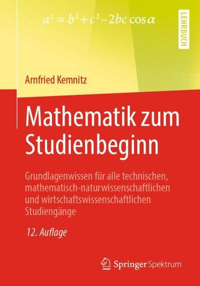 Mathematik zum Studienbeginn