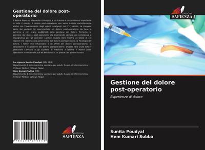 Gestione del dolore post-operatorio