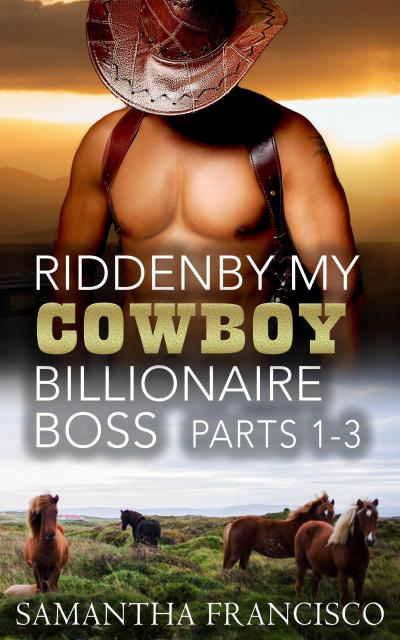 Ridden By My Cowboy Billionaire Boss, Parts 1-3 (Gay BDSM Love Stories, #3)
