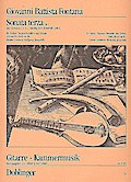 Sonata terza C-Dur für Violine(Blockflöte), Gitarre und Baß