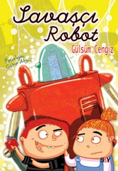 Savasci Robot Renkli Resimli Büyük Boy