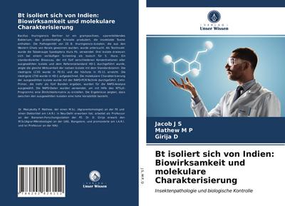 Bt isoliert sich von Indien: Biowirksamkeit und molekulare Charakterisierung