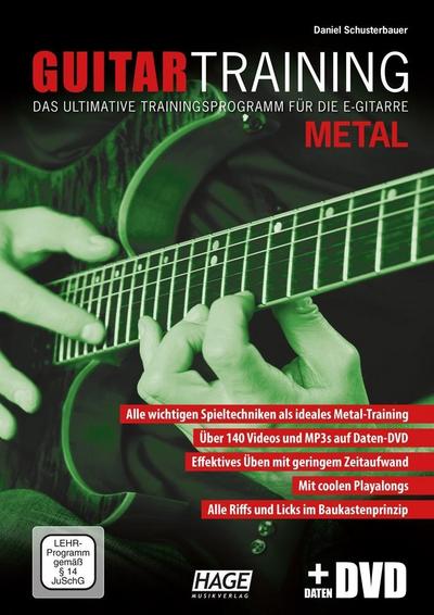 Guitar Training Metal (mit Daten-DVD)